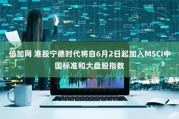 倍加网 港股宁德时代将自6月2日起加入MSCI中国标准和大盘股指数